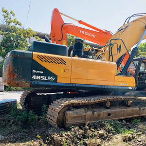 Venta directa de comercio exterior de excavadora Hyundai Robex485LVS usada a máquina duradera y eficiente - Product Image 2