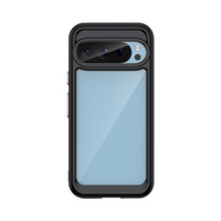 Coque de téléphone transparente en acrylique mince antichoc pour Google Pixel 6A 7 8 9 10 Pro XL Étui transparent avec étui inclus