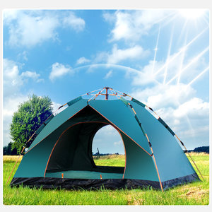 Tente de <span class=keywords><strong>camping</strong></span> entièrement automatique 4 saisons, imperméable, revêtement PU 1000-1500 mm, installation instantanée, pour <span class=keywords><strong>camping</strong></span> en plein air et <span class=keywords><strong>plage</strong></span> - Product Image 4