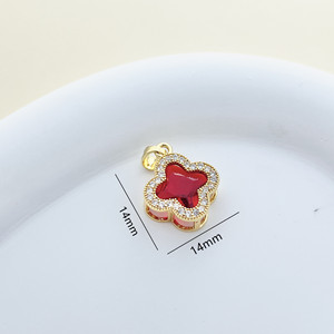 Pendentif carré en forme de cœur 19x15mm, design Mama, breloque en alliage de Zinc pour collier, accessoires de bijoux cadeau - Product Image 3
