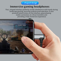 Earphone Gaming Berkualitas Tinggi 1.2M In-Ear Tipe-C Metal Berkabel Stereo dengan Peredam Kebisingan Aktif (ANC) Tahan Air IPX4 AAC untuk iPhone