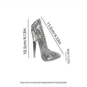 Adorno Navideño de Cristal Tallado con Diseño Moderno de <span class=keywords><strong>Cenicienta</strong></span>, Figura Grabada para Colgar en el Árbol, 85x105mm, 2 Colores - Product Image 6