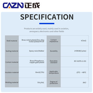 M12 водонепроницаемый кабельный разъем мужской прямой к мужской прямой автомобильный разъем для электронных приложений - Product Image 6