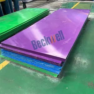 Moldeo por compresión personalizado UHMWPE plástico nylon desgaste hoja materiales hechos en China