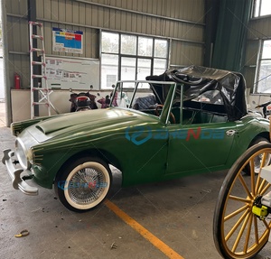 Precio de fábrica: Coche eléctrico clásico de alta calidad, deportivo/antiguo, para adultos, color verde clásico. - Product Image 4
