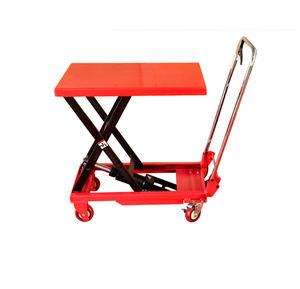 500 किलोग्राम 1500 मिमी हाइड्रोलिक लिफ्ट मंच ट्रॉली डबल कैंची टेबल - Product Image 5