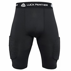 Equipo protector de fútbol de béisbol, pantalones cortos de seguridad deportivos EVA, panal de abeja, medias <span class=keywords><strong>protectoras</strong></span> anticolisión - Product Image 1