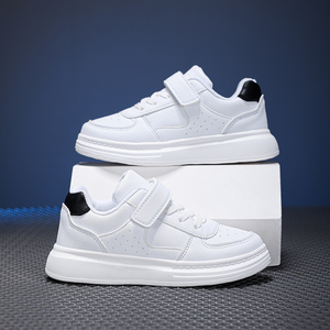 Chaussures de sport blanches respirantes et antidérapantes en PU pour enfants Cema, avec amorti, pour l'école et le campus, décontractées, pour l'été et le printemps - Product Image 5