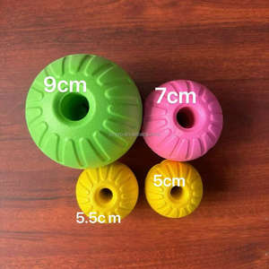 Dayanıklı interaktif doğal yüzen EVA köpek çiğnemek oyuncak-çevre dostu kapalı/açık kullanım renkli seçenekler OPP torba ambalaj - Product Image 3