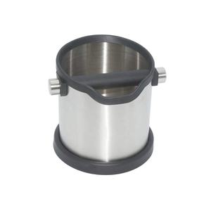 กล่องเคาะกาแฟสแตนเลสทรงกลมฐานกันลื่น - Product Image 2