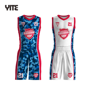 Tùy Chỉnh Đội Bóng Rổ Đồng Phục Thiết Lập Chất Lượng Cao Jersey Bóng Rổ Đồng Phục Thiết Kế Màu Sắc Màu Xanh - Product Image 5