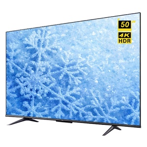 ราคาโรงงาน OEM ทีวีสมาร์ทไร้ขอบขนาด 50 43 32 นิ้ว UHD 4K LED ทีวีจอแบน 50 นิ้ว ระบบแอนดรอยด์ สำหรับบ้านและโรงแรม - Product Image 1
