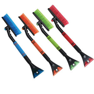 Rã Đông <span class=keywords><strong>Scraper</strong></span> Frost <span class=keywords><strong>Scraper</strong></span> Đa Chức Năng Có Thể Tháo Rời Xe Xe Xe Tải Xẻng Tuyết Bàn Chải Mùa Đông Tuyết Làm Sạch Bàn Chải - Product Image 1