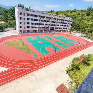 Suelo deportivo de PU completo ecológico INOLP, materiales no tóxicos reciclados, certificado sostenible para pista de atletismo - Product Image 1