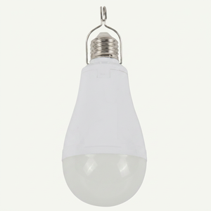 Ampoule LED d'urgence 20W, rechargeable par USB, AC85V-265V, matériau PP, batterie au lithium 2x1200mA, puces SMD 2835, diamètre 80mm, CRI85, 1800lm, pour hôtel - Product Image 1