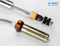 Amortisseur à gaz azote à compression haute et basse vitesse de performance professionnelle pour Nissan Patrol Y61 Personnalisation