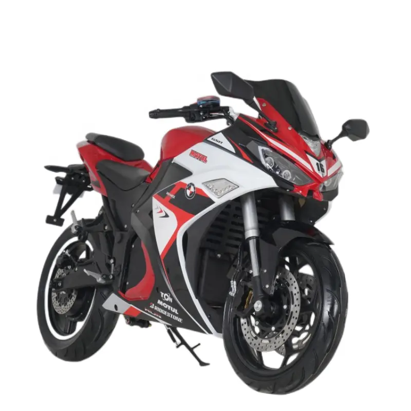 Gran oferta de motocicleta de carreras eléctrica de alta calidad 3000/5000/8000W bicicleta eléctrica de dos ruedas 72v motocicleta eléctrica todoterreno ebike