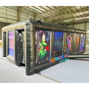 <span class=keywords><strong>Location</strong></span> de jeux gonflables pour fêtes : Maison hantée gonflable en PVC, labyrinthe, château gonflable, labyrinthe laser gonflable d'Halloween pour événements - Product Image 1