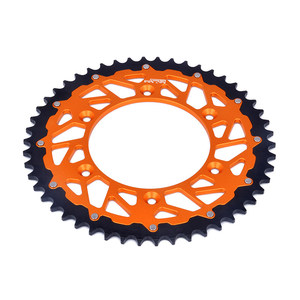 <strong>JFGRACING</strong> Steel Aluminum Motorcycle Sprocket for SXF/MXC/EXC/200/250/450 GWS X2 Chainring Large Tooth Flywheel - Product Image 1
