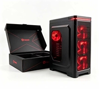 Boîte d'expédition personnalisée pour PC de jeu, avec insert en EVA de précision, carton ondulé de marque pour l'expédition d'ordinateurs de bureau e-sport