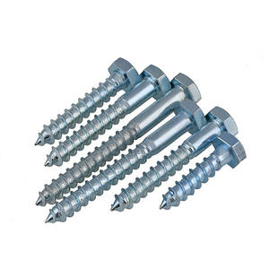 Tornillos Autorroscantes <span class=keywords><strong>de</strong></span> Cabeza Hexagonal <span class=keywords><strong>de</strong></span> Acero al Carbono DIN571, Tornillos <span class=keywords><strong>de</strong></span> Cabeza Hexagonal SUS304 M6 M8 M10 M12, Tornillos Largos para Madera - Product Image 3