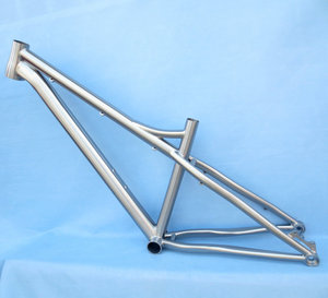 El tubo inferior más grande y el tubo principal especial del marco de aleación de titanio, para ciclistas pesados con requisitos de alta resistencia. - Product Image 6