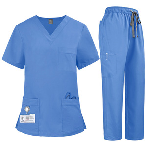 Uniformes Quirúrgicos JYN para Médico, <span class=keywords><strong>Enfermera</strong></span> y Dentista, Ropa <span class=keywords><strong>de</strong></span> <span class=keywords><strong>Trabajo</strong></span> para Invierno y Verano, Modelo Talla XL - Product Image 2