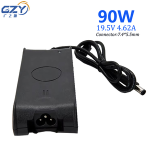 อะแดปเตอร์แปลงไฟ AC DC 90W 19.5V 4.62A สำหรับแล็ปท็อป ชาร์จแล็ปท็อป Chromebook อะแดปเตอร์แล็ปท็อป ขนาดหัวเสียบ 7.4*5.0 มม. - Product Image 1