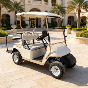 Carrito de Golf Eléctrico de 4 Plazas, Motor de 4 Ruedas, Batería de 48V Personalizable, Certificado CE, 30-50 km/h, Autonomía de 90 km - Product Image 1