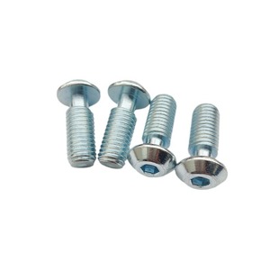 Vis à tête semi-ronde M3, diverses spécifications, connecteurs spéciaux pour profilés 20/30 40/45, norme DIN933, finition brute - Product Image 2