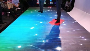 Pantalla LED interactiva para suelo P4.81, pantalla LED de 3840Hz, 500*1000mm, gabinete de chapa metálica, paneles LED para escenarios y exposiciones - Product Image 6