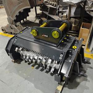 <span class=keywords><strong>Trituradora</strong></span> de Madera para Camiones, <span class=keywords><strong>Trituradora</strong></span> Forestal con Cuchillas Duraderas para Limpieza de Terrenos, para Excavadoras de 10-15 Toneladas, Accionada por Motor - Product Image 5