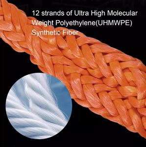 Logo personalizzabile 12 Strand UHMWPE verricello Hmpe corda morbida grillo per tutte le auto uso di trazione - Product Image 5