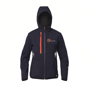 Veste Softshell Ttake noire 3XL à capuche pour activités de plein air - Product Image 2
