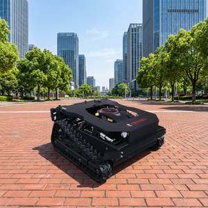 Professional Gasoline Track <b>Mower</b> with 4 Stroke Single <b>Cylinder</b> Engine for Commercial Lawn Grass Cutting and Vegetation Maintena - Product Image 1
