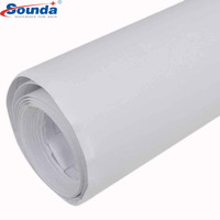 Film vinyle PVC / Vinyle imprimable / Vinyle PVC auto-adhésif blanc brillant/mat de haute qualité pour la décoration de piste de danse et de mariage