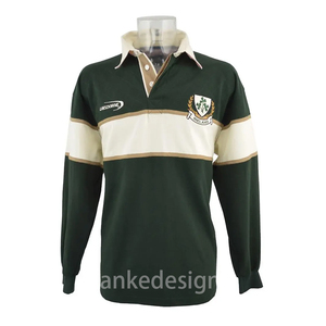 Мужская рубашка-поло в полоску - Product Image 3