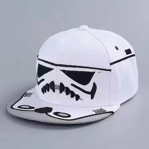 Không có cấu trúc 5 bảng Nylon SNAPBACK <span class=keywords><strong>HAT</strong></span> phẳng vành Cap Rope mũ thể thao cho nam giới - Product Image 2