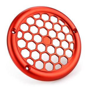 แผ่นป้องกันพัดลมด้านข้างสำหรับรถจักรยานยนต์แผ่นอลูมิเนียม CNC สำหรับอุปกรณ์150 Vespa Sprint Primavera LXV S - Product Image 4