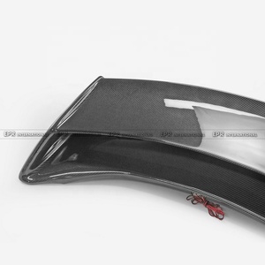 Alerón trasero estilo Nissan Fairlady 370Z Z34 AM con luces de freno modelo 370Z de dos pisos - Product Image 4