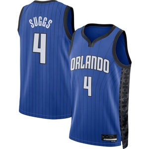 2025 Hommes Orlando # 4 Maillots de basket personnalisés <span class=keywords><strong>Suggs</strong></span>, chemises brodées, uniformes pour jeunes - Product Image 2