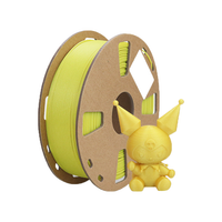 Filamen PLA+ 1.75mm 1kg Kuning Mengkilap PLA+ Filamen Pencetakan 3D untuk Printer FDM OEM ODM Pasokan Pabrik Grosir