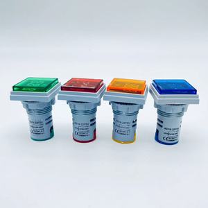 AD16-22DSV 22Mm Vôn Kế Kỹ Thuật Số Hình Vuông Đồng Hồ Đo Điện Áp Mini <span class=keywords><strong>AC</strong></span> 60-500V Đồng Hồ Chỉ Báo Vôn Kế Hiển Thị Kỹ Thuật Số <span class=keywords><strong>LED</strong></span> - Product Image 2