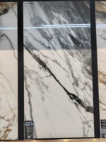 Carreaux de marbre céramique de luxe 60x120 pour sol et mur Carreaux de sol en porcelaine émaillée