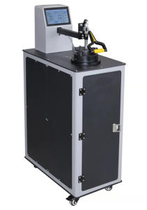 Digitaler tragbarer automatischer Luft durchlässigkeit tester LCD-Bildschirm Stahl Kunststoff Elektronische ASTM-Laborgeräte Gas maschine - Product Image 6