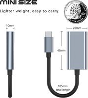 Adaptador SYONG 4K USB-C 3.1 a HDMI Hembra, Conversor Thunderbolt Tipo-C a HDMI 4K30Hz 4K60Hz para iPhone, Móvil, Computadora, Video