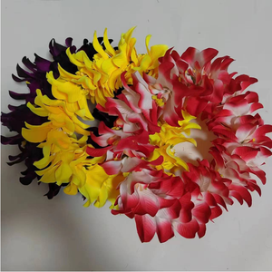 Seaside Beach Hochzeits feier Hawaii Style Bougain villea Orchidee Braut blume Stirnband Dekorative Kränze & Swags - Product Image 3