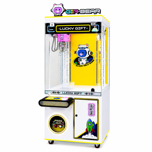 ตู้คีบตุ๊กตาธีมอวกาศสีชมพูสุดหรู พร้อมไฟ LED สำหรับ<span class=keywords><strong>ง</strong></span>านอีเว้นท์ให้เช่า - Product Image 4