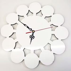 Sublimation Mdf Hard Board Wall <b>Clock</b> Blanks for Custom Printing - Product Image 3
