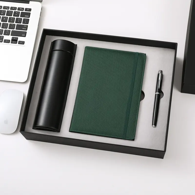 Termos hadiah perusahaan 2023, membuka aktivitas pelanggan praktis, hadiah tangan cangkir notebook set